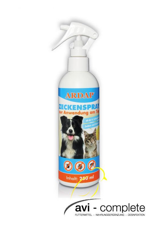 ARDAP® Zeckenspray 250 ml für Hund & Katze
